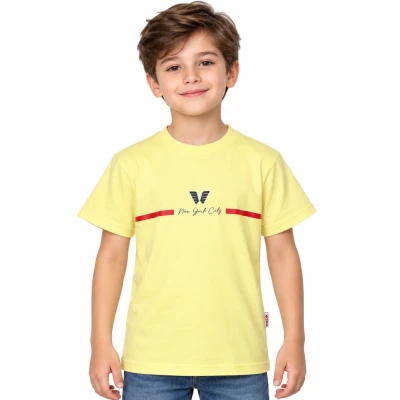 9/12 YAS SUPREM CIZGI BASKILI ERKEK TSHIRT