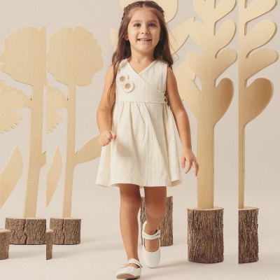 9/24 AY CAMILLA CICEKLI KOLSUZ BEBE ELBISE