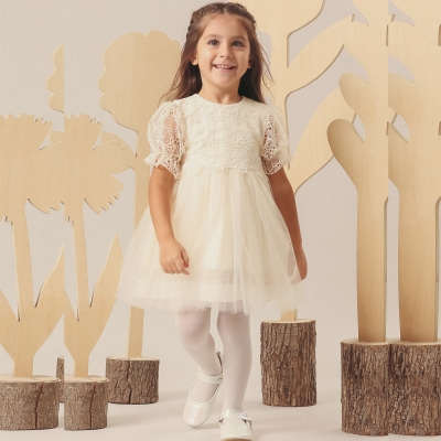 9/24 AY CHRISTIANA DANTELLI TULLU BEBE ELBISE