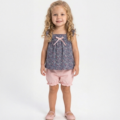 9/24 AY CICEK DESENLI SORTLU KIZ TAKIM