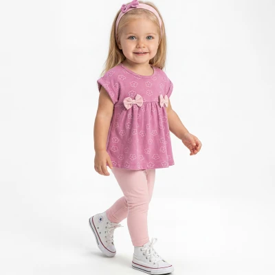 9/24 AY CICEKLI TASLI TAYTLI KIZ TAKIM