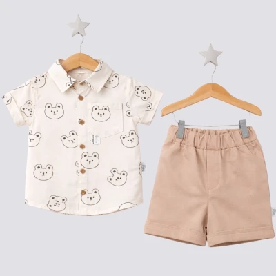 9/24 AY ERKEK AYICIK BASKILI MÜSLİN ERKEK İKİLİ TA