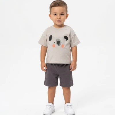 9/24 AY ERKEK KOALA BASKILI İKİLİ TAKIM