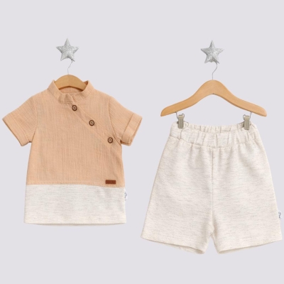 9/24 AY ERKEK YAKA DÜĞMELİ  ERKEK İKİLİ TAKIM