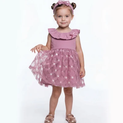 9/24 AY FIRFIR YAKALI PULLU ELBISE