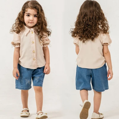 9/24 AY GOMLEKLI KOT SORTLU KIZ TAKIM