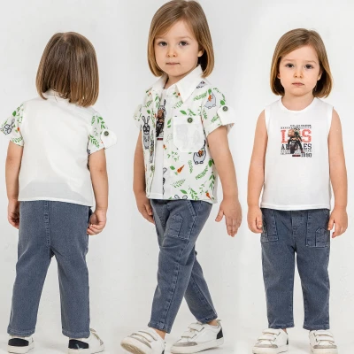 9/24 AY GOZLUKLU TAVSAN GOMLEKLI 3LU ERKEK TAKIM