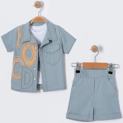 9/24 AY HARFLER GOMLEKLI 3LU ERKEK TAKIM