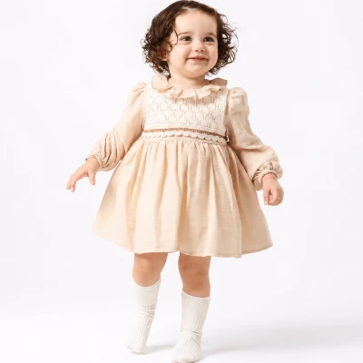 9/24 AY JAYLA ONU DANTELLI BEBE ELBISE
