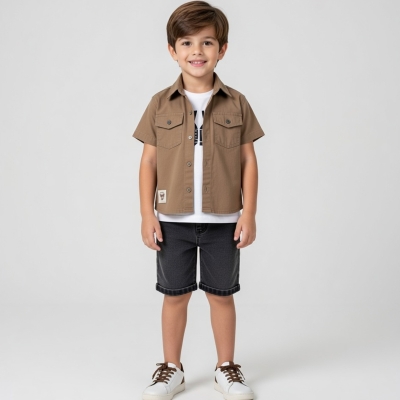 9/24 AY KOT GOMLEKLI SORTLU 3LU ERKEK TAKIM