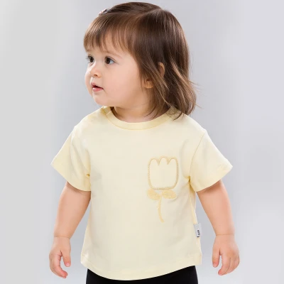 9/24 AY LALE BASKILI KIZ TISORT