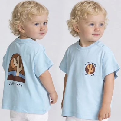 9/24 AY LITTLE WONDER KAKTUS BASKILI ERKEK TISORT