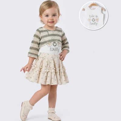 9/24 AY LOVELY BASKILI KALP ETEKLI KIZ TAKIM