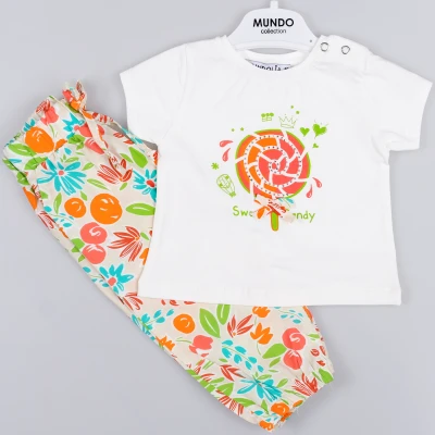 9/24 AY SEKER CICEKLER BASKILI KIZ TAKIM