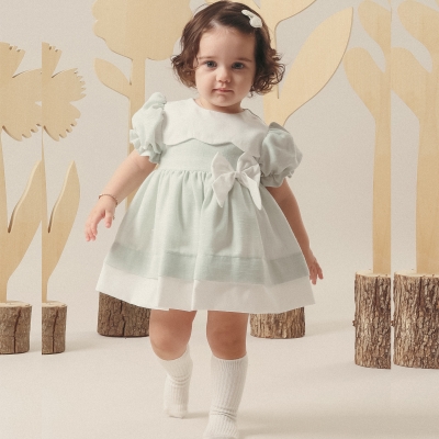 9/24 AY STELLA KURDELELI BEBE ELBISE