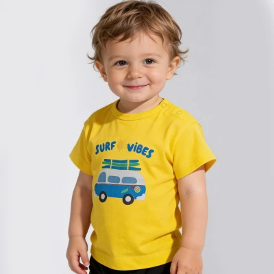 9/24 AY SURF BASKILI ERKEK TISORT