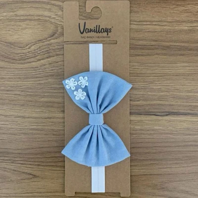 CICEKLI FIYONK BEBE BANDANA 