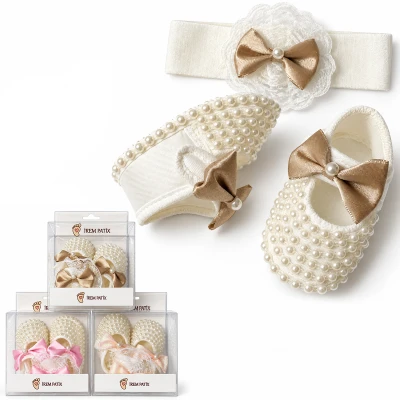 FULL INCILI BEBE PATIKLI BANDANALI SET