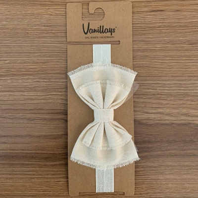 KUMAS FIYONKLU BEBE BANDANA 