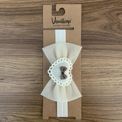 KURDELALI KALPLİ BANDANA 