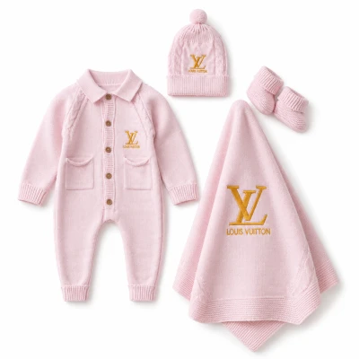 LV NAKISLI 5LI BEBE ZIBIN SET