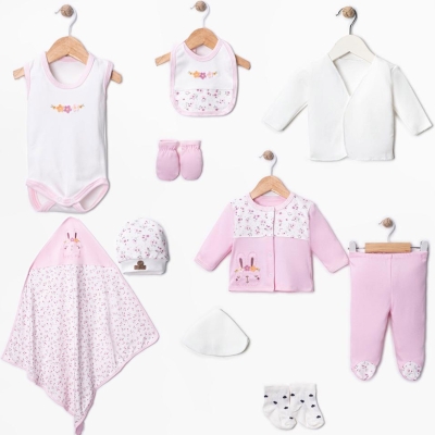 ORGANIK LOVES ME BASKILI TAVSANLI 10LU ZIBIN SET