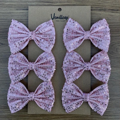 PEMBE PULLU FIYONKLU TOKA