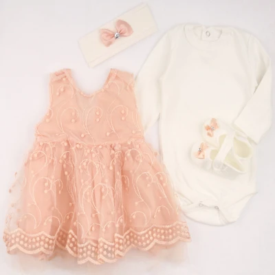 SOMON ETEKLERI PUAN DANTELLI KIZ MEVLUTLUK SET