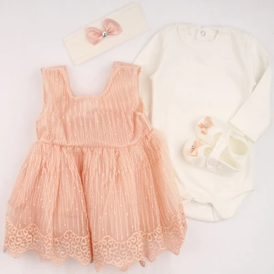 SOMON KURDELELI DANTEL ETEKLI MEVLUTLUK SET