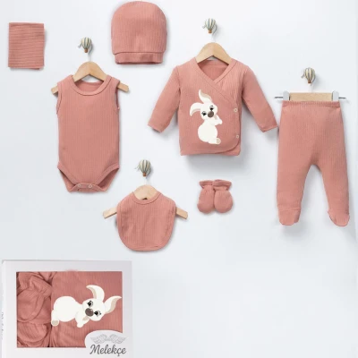 TAVSAN NAKISLI 7LI BEBE ZIBIN SET