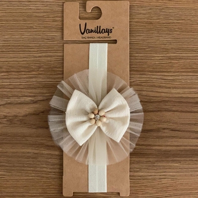 TULLU FIYONKLU BEBE BANDANA 