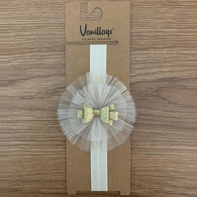 TULLU SIMLI FIYONK BEBE BANDANA 